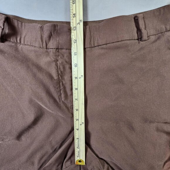 Lane Bryant Four Season Straight Pants Women’s Size 22L – Dark Brown Stretch - Picture 9 of 12